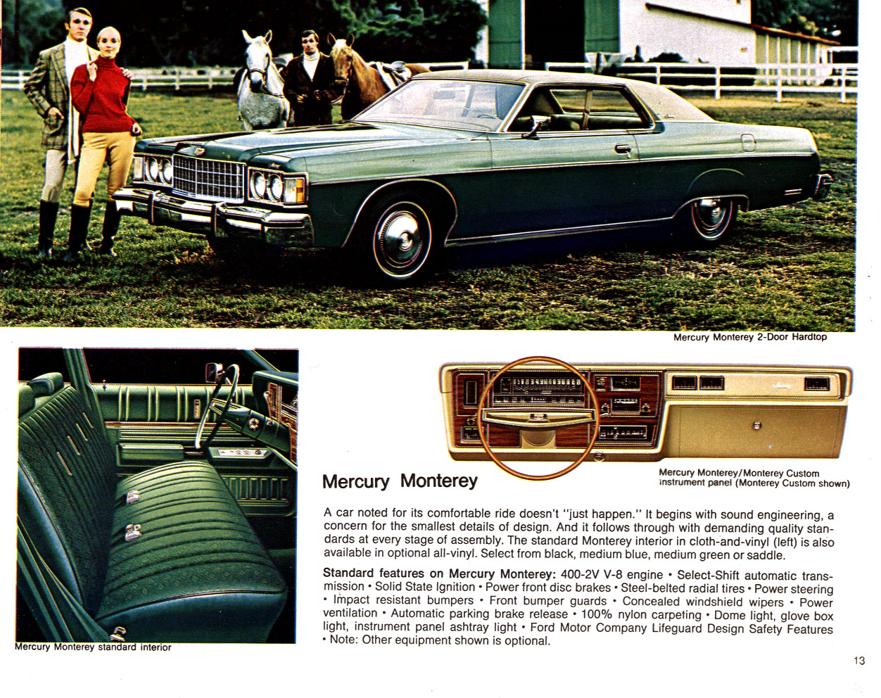 1974 Mercury Lincoln Brochure Page 15